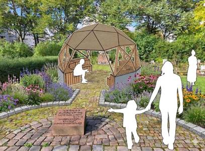 Quelle: Entwurf Vision Dome Kindergräberfeld, Foto Vision Dome
